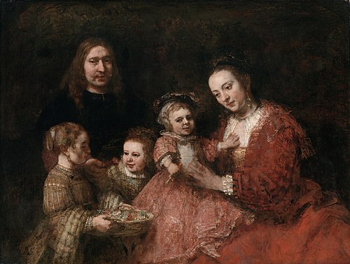 Portrait de famille, 1668, Rembrandt