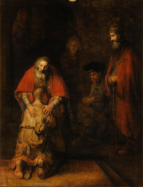The Return of the Prodigal Son, 1668, Rembrandt