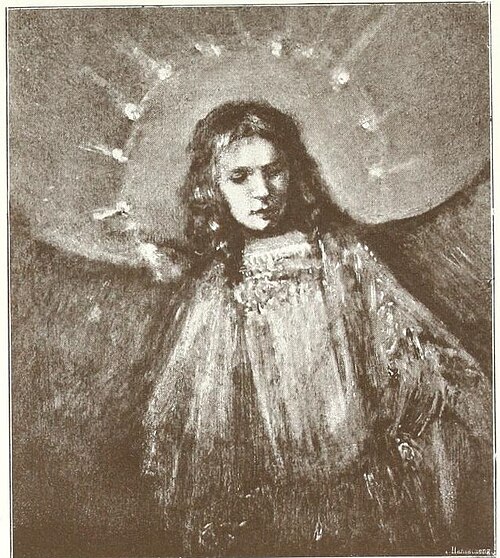 Study of an Angel, 1650, Rembrandt