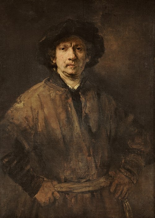Self Portrait, 1652, Rembrandt