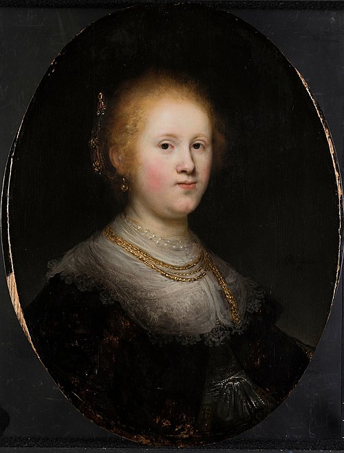 Portrait of a young woman, 1632, Rembrandt