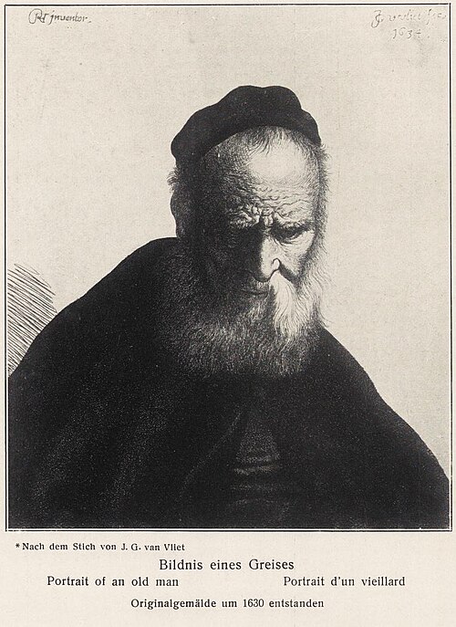 Portrait of an Old Man, 1650, Rembrandt