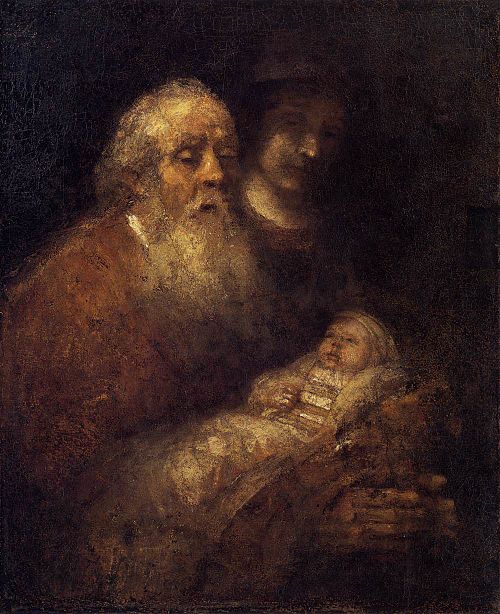 Simeon in the Temple, 1669, Rembrandt