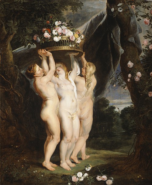 Les trois Grâces, 1622, Pierre Paul Rubens