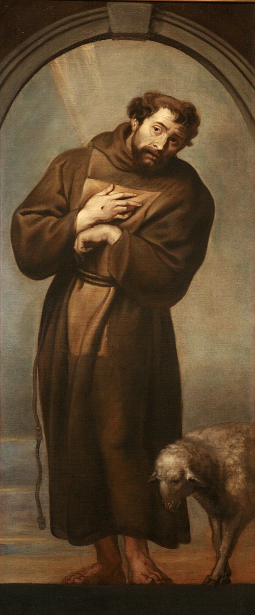 Saint François d'Assise, 1630, Pierre Paul Rubens
