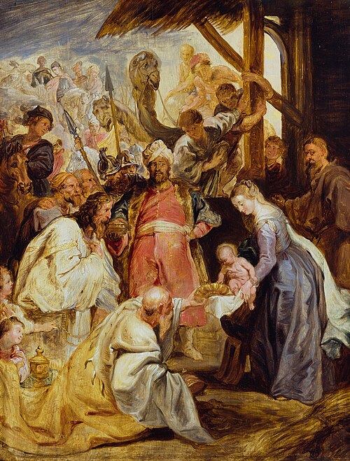 The Adoration of the Magi, 1624, Pierre Paul Rubens
