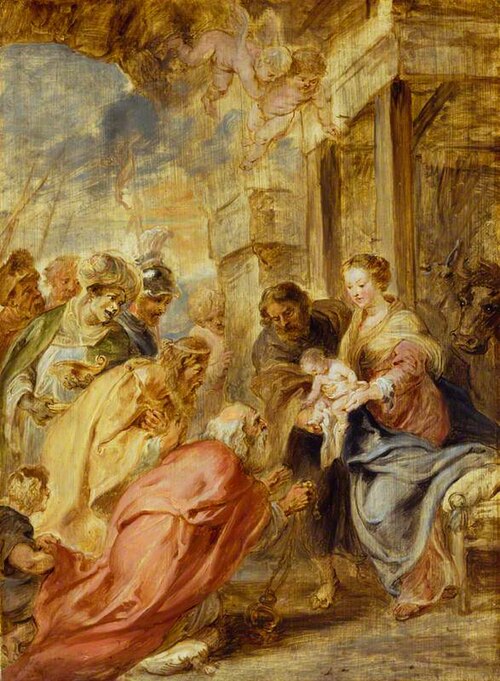 The Adoration of the Magi, 1633, Pierre Paul Rubens