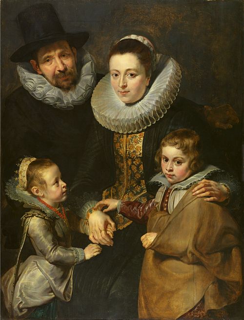Portrait of Jan Brueghel the Elder and his family, 1614, Pierre Paul Rubens