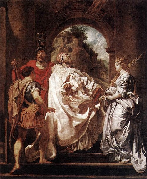 St Gregory the Great with Saints, 1606, Pierre Paul Rubens