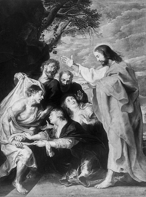 Resurrection of Lazarus, 1619, Pierre Paul Rubens
