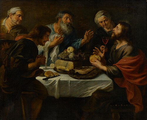 Christ at Emmaus, 1630, Pierre Paul Rubens