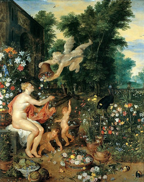 Flore et Zéphyr, 1618, Pierre Paul Rubens