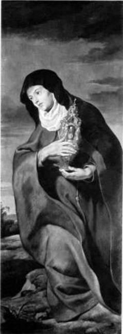 Saint Clare, 1618, 1618, Pierre Paul Rubens