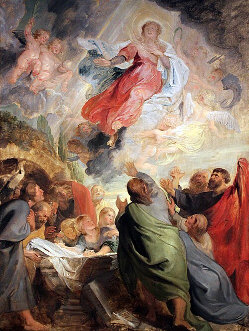 Assomption de Marie, 1618, Pierre Paul Rubens