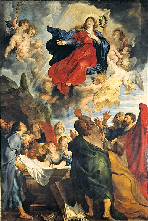 Assomption de Marie, 1618, Pierre Paul Rubens