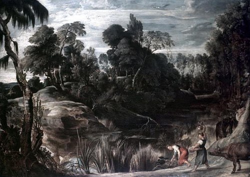Paysage, 1614, Pierre Paul Rubens