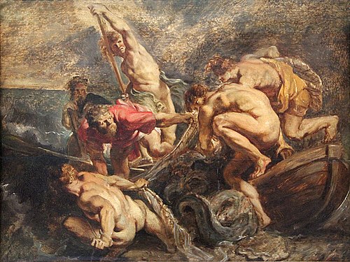 La Pêche miraculeuse, 1610, Pierre Paul Rubens