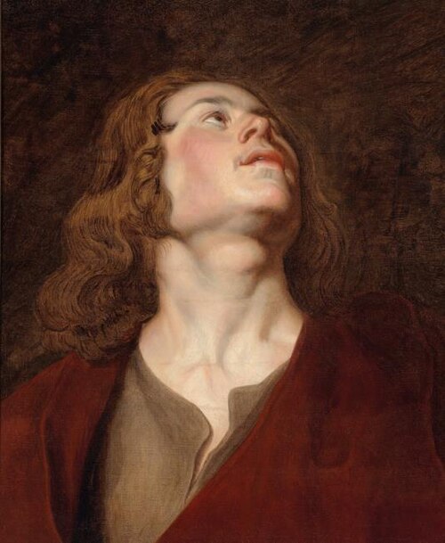 Head of St. John, 1630, Pierre Paul Rubens