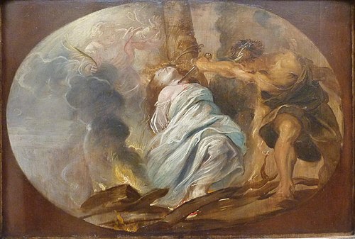 le martyre de sainte Lucie, 1620, Pierre Paul Rubens
