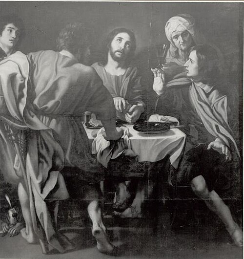 Supper at Emmaus (Alva), 1608, Pierre Paul Rubens