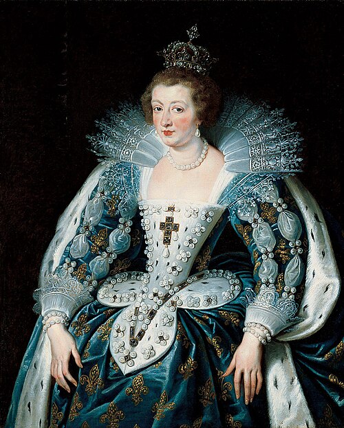 Portrait of Anne of Austria, 1623, Pierre Paul Rubens