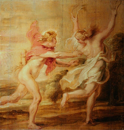 Apollon et Daphné, 1636, Pierre Paul Rubens