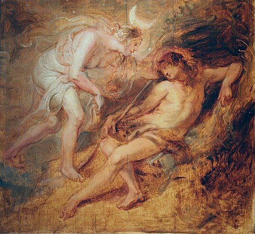 Diane et Endymion, 1636, Pierre Paul Rubens