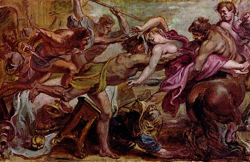 L'enlèvement d'Hippodamie, 1637, Pierre Paul Rubens