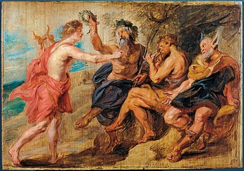 Le concours entre Apollon et Pan, 1637, Pierre Paul Rubens