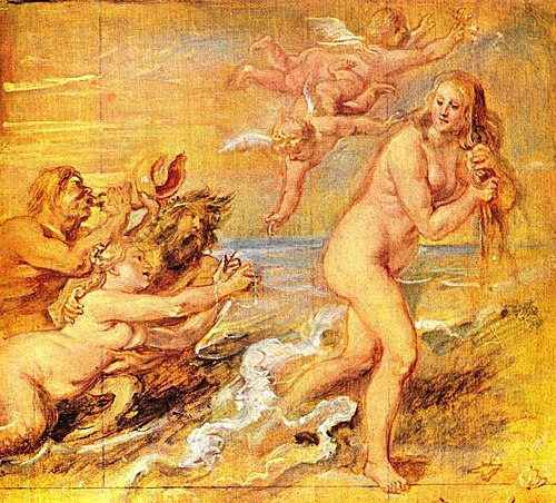 La naissance de Vénus, 1637, Pierre Paul Rubens