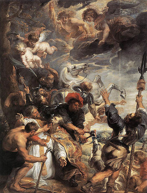 Le martyre de Saint-Liévin, 1633, Pierre Paul Rubens