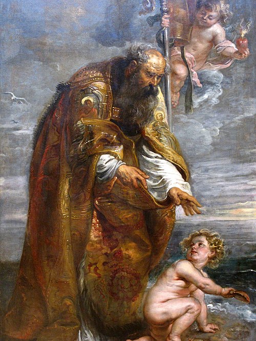Saint Augustine, 1630, Pierre Paul Rubens