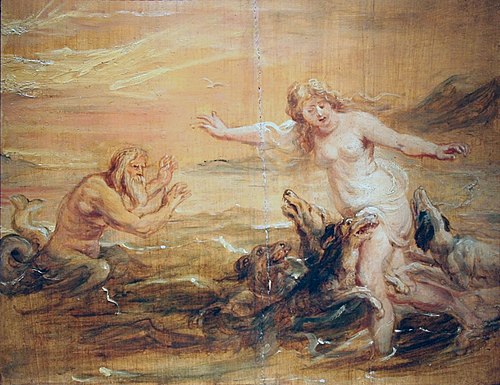 Scylla et Glaucus, 1636, Pierre Paul Rubens