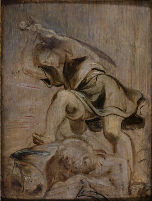 David Slaying Goliath, 1620, Pierre Paul Rubens