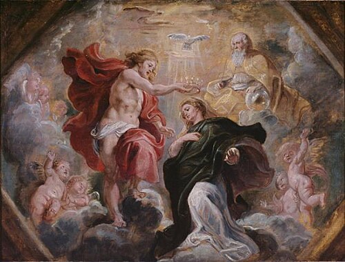 Coronation of the Virgin, 1620, Pierre Paul Rubens