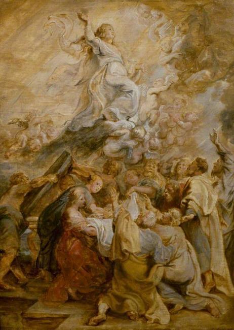 Assomption de Marie, 1635, Pierre Paul Rubens