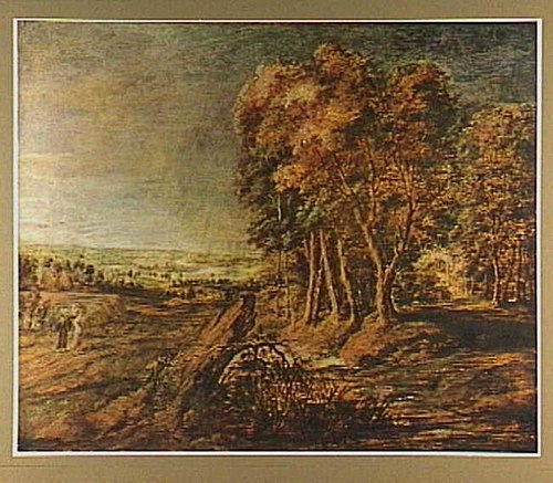 Paysage, 1635, Pierre Paul Rubens
