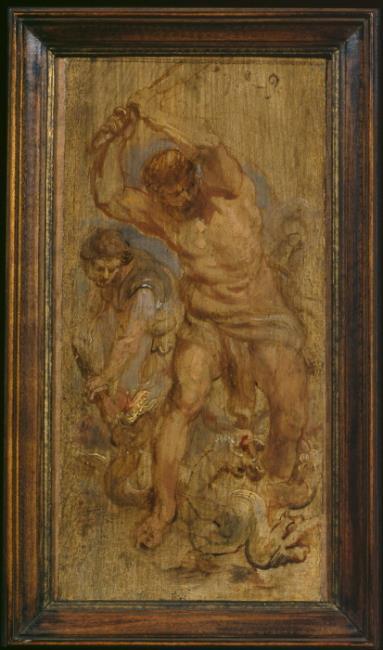 Hercules Killing the Hydra, 1639, Pierre Paul Rubens