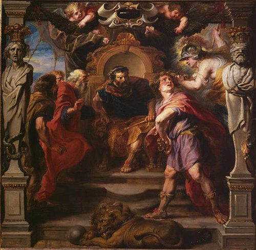 Wrath of Achilles, 1635, Pierre Paul Rubens