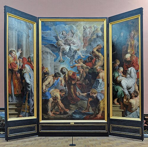 Le Martyre de saint Étienne, 1616, Pierre Paul Rubens