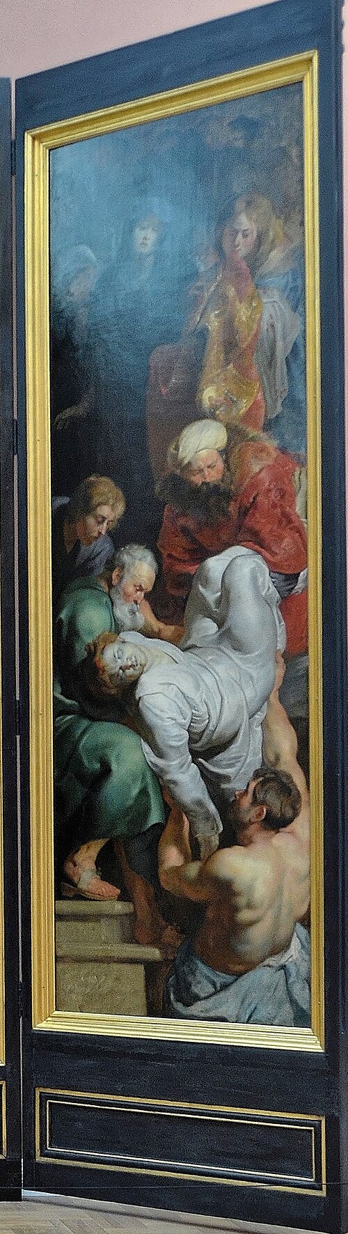 La Mise au tombeau de saint Étienne, 1620, Pierre Paul Rubens