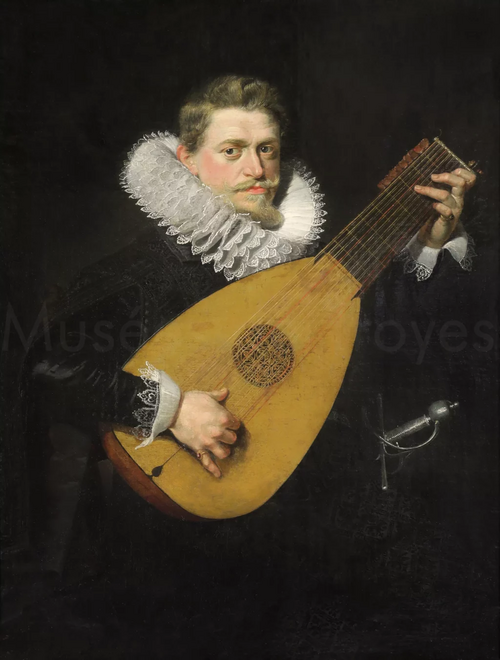 L'Homme au luth, 1615, Pierre Paul Rubens