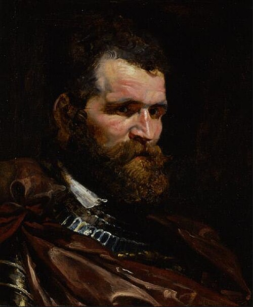 Man in armor, 1615, Pierre Paul Rubens