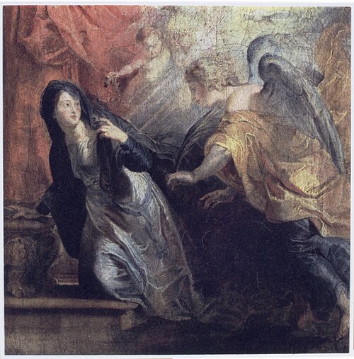 The annunciation of the Death of the Virgin, 1612, Peter Paul Rubens