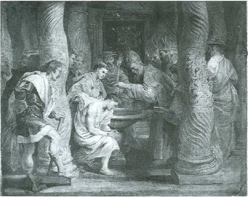 The Baptism of Constantine, 1622, Pierre Paul Rubens