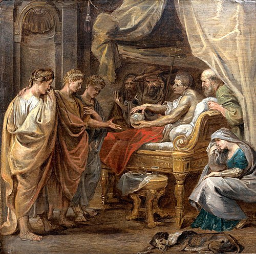 The Death of Constantine the Great, 1622, Pierre Paul Rubens