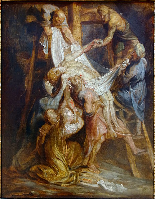 La descente de croix, 1615, Pierre Paul Rubens
