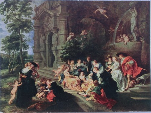 The Garden of Love, , Pierre Paul Rubens