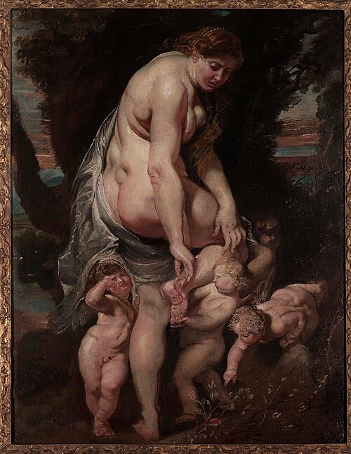 Venus Wounded by a Thorn, 1608, Pierre Paul Rubens
