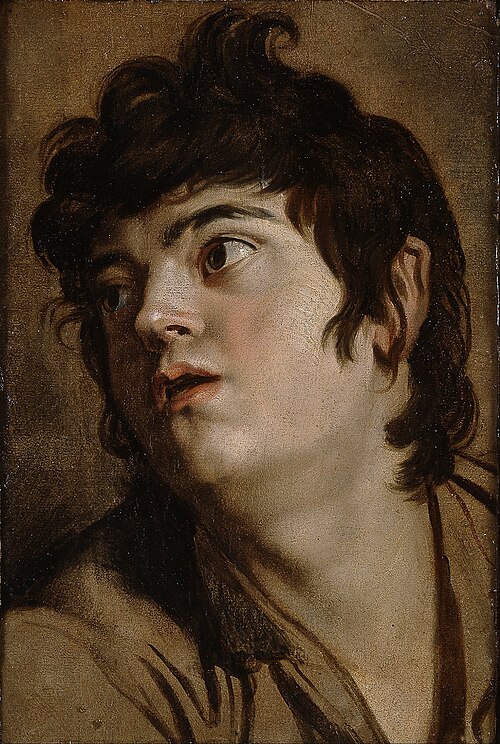 Head of a Young Man, 1602, Pierre Paul Rubens